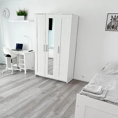 דירה Moderne 3-zimmer-ferienwohnung Bei Frankfurt - Frisch Renoviert, Zentral Gelegen Und Perfekt Fuer Familien Und Business-trips